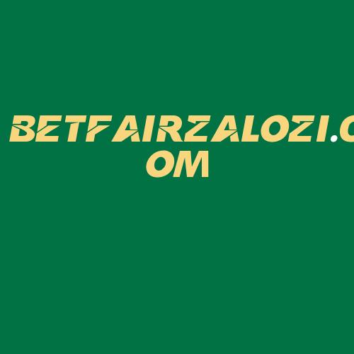 Logo da BETFAIRZALOZI